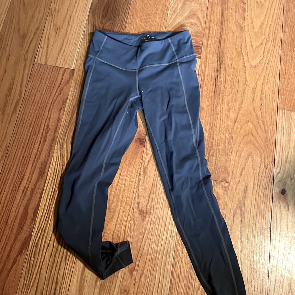 Athleta full length grey leggings. Size small.